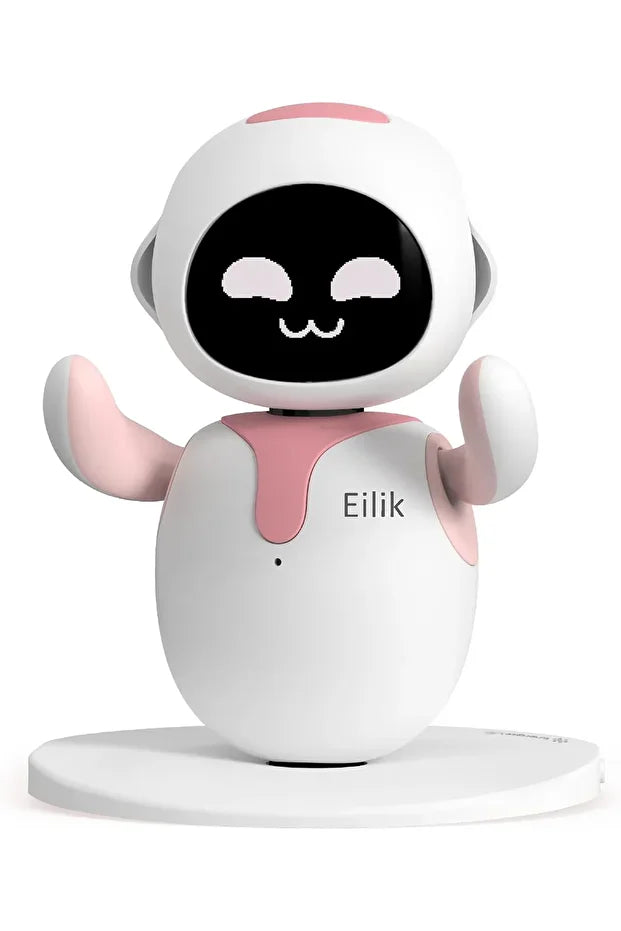 Eilik Pembe Robot Evcil Hayvan Robotu