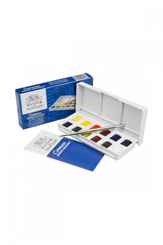 Winsor & Newton Cotman Sketchers Pocket Tablet 12'li Sulu Boya