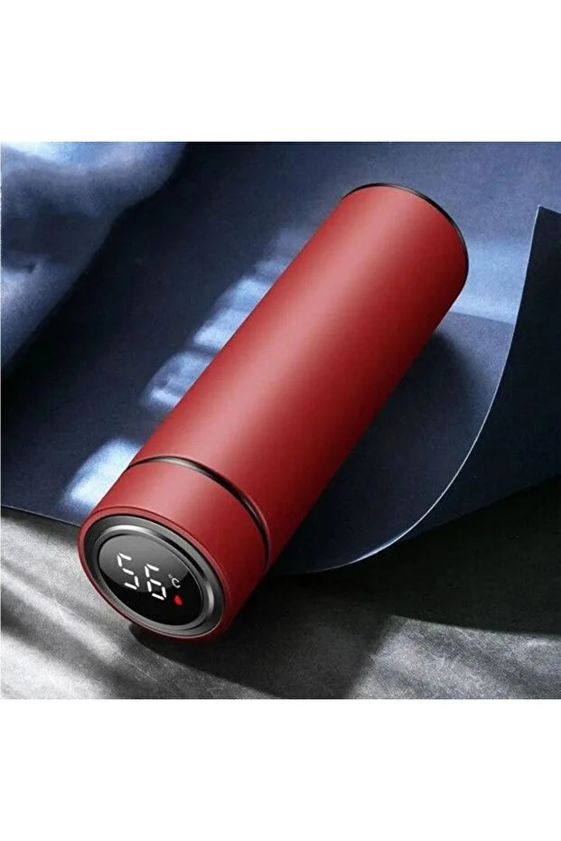 Dijital Göstergeli Paslanmaz Termos 500ml