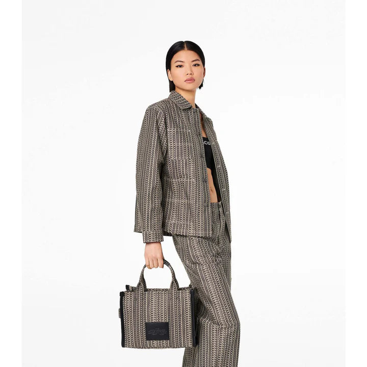 Marc Jacobs THE MONOGRAM JACQUARD MEDIUM TOTE BAG