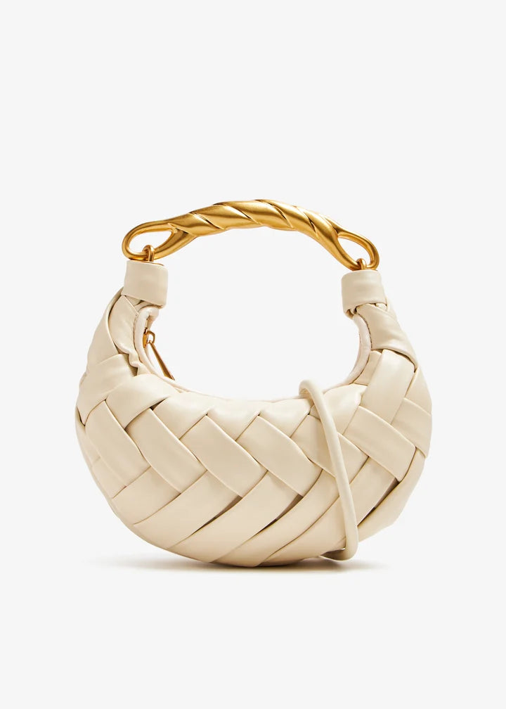 JWPEI Krem Kadın El Çantası