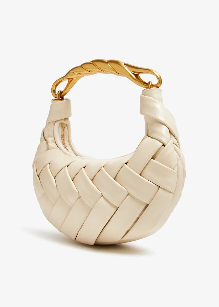 JWPEI Krem Kadın El Çantası