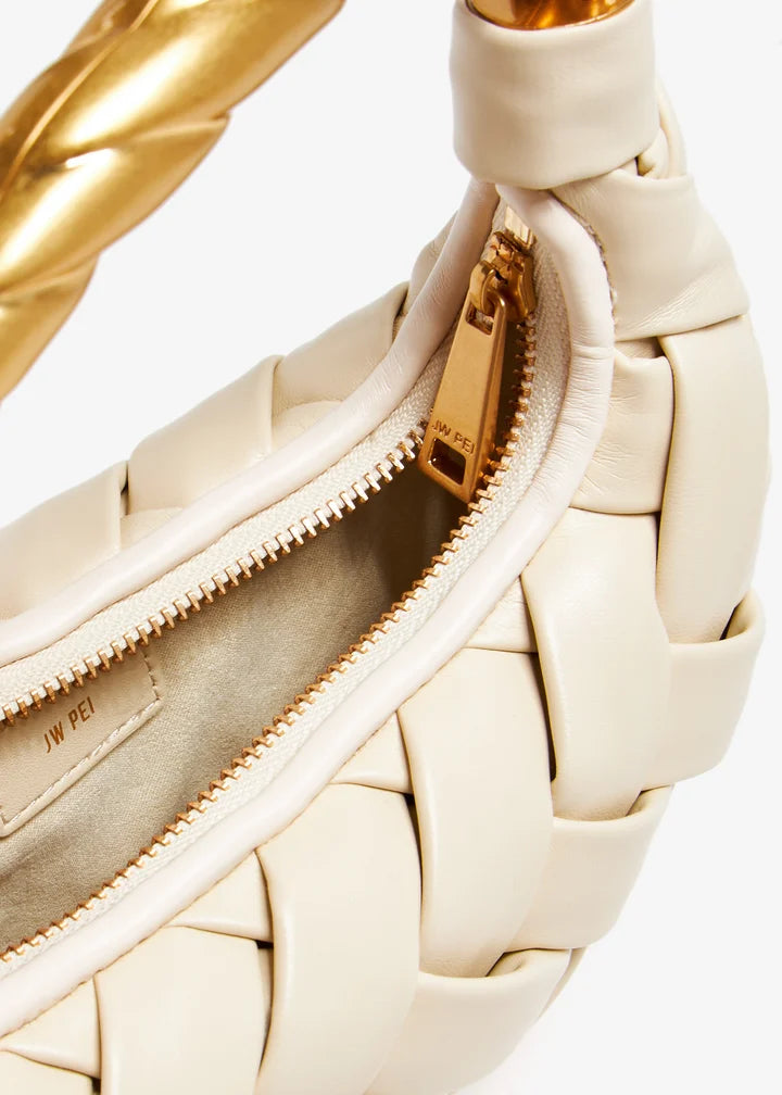 JWPEI Krem Kadın El Çantası