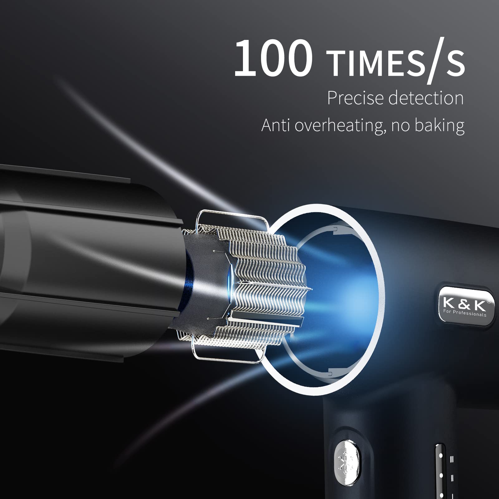 Negatif iyon K1 Profesyonel Saç Kurutma Makinesi 1800w 11000rpm