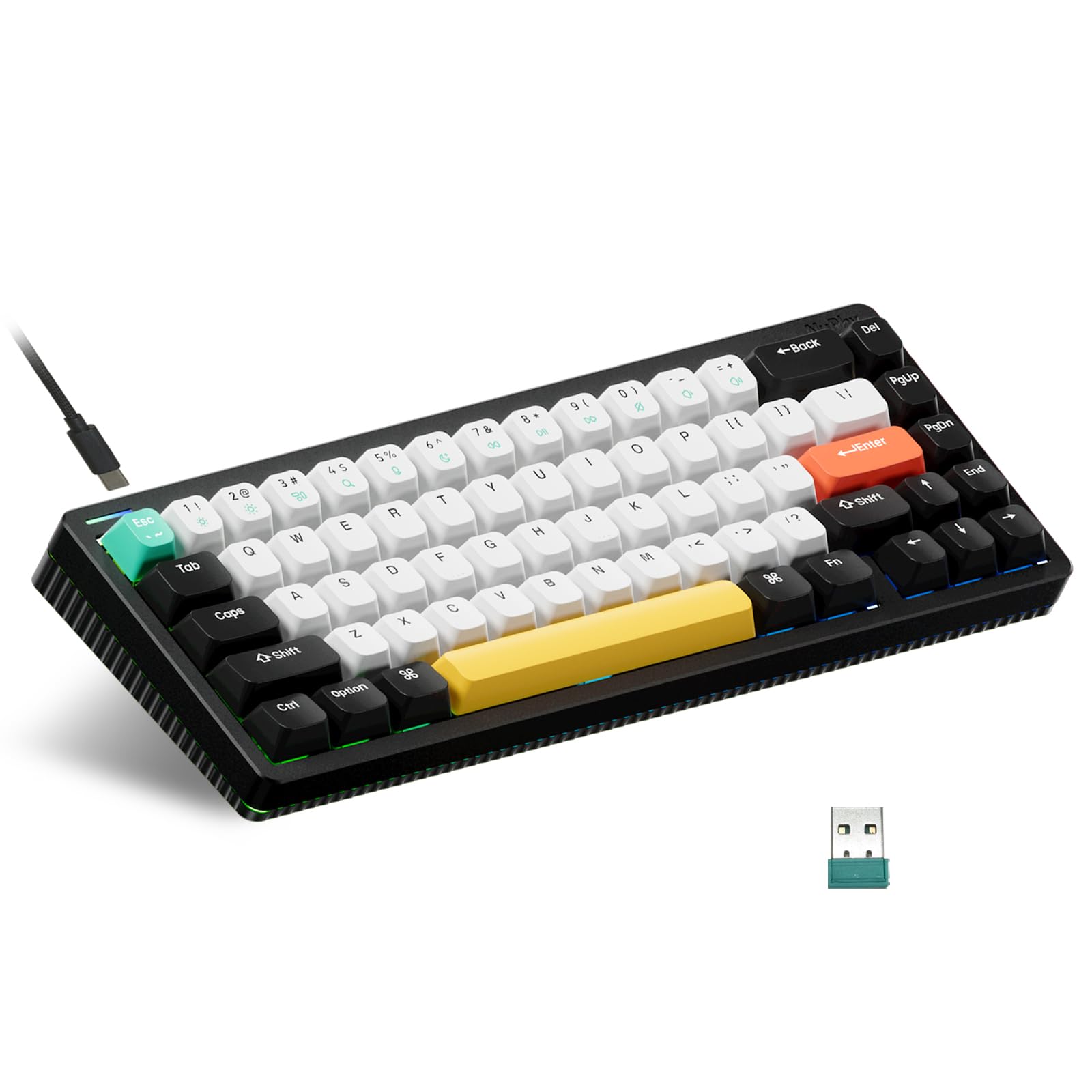 Nuphy Halo 75 Mekanik Klavye Matt Black