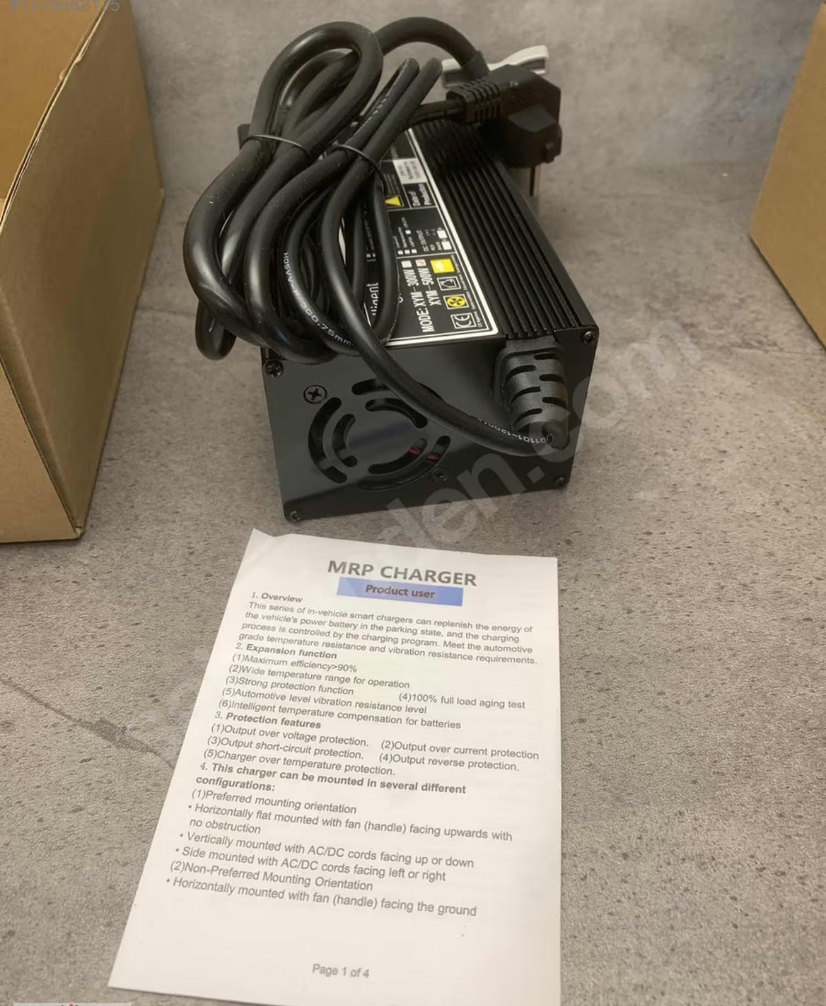 XYM500W 24v 15A LifePo4 Pil Şarj Cihazı