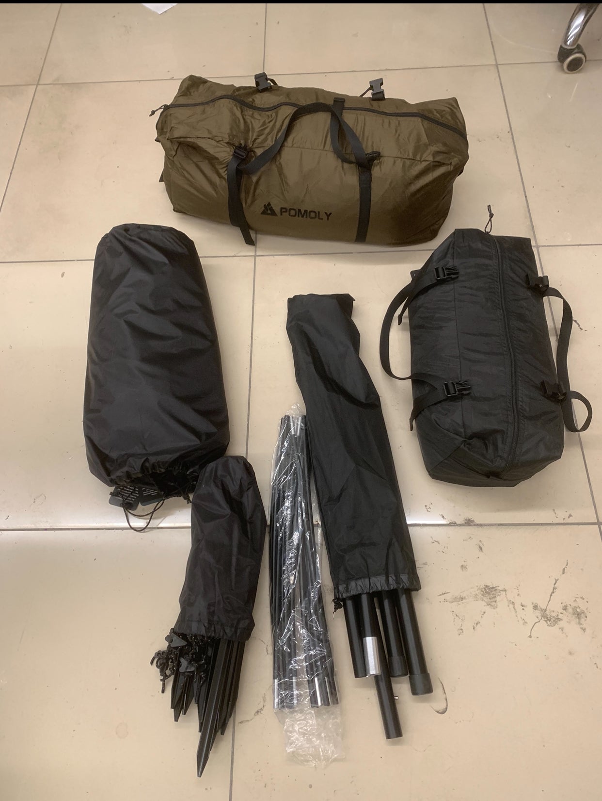 Pomoly Circle 6 Kamp Çadırı Tam Set