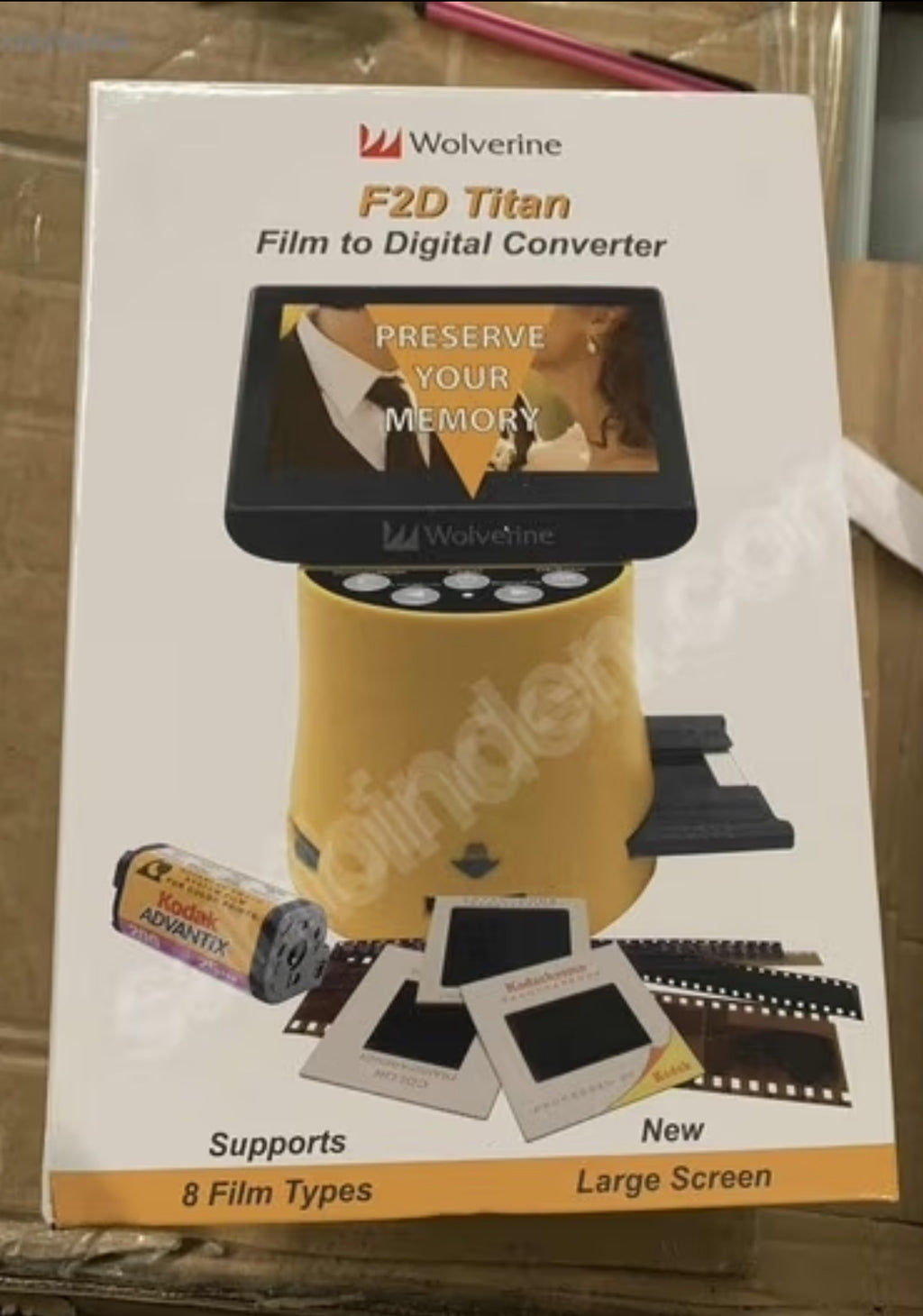 Wolverine F2D Titan 8in1 20mp Film Dijital Dönüştürücü