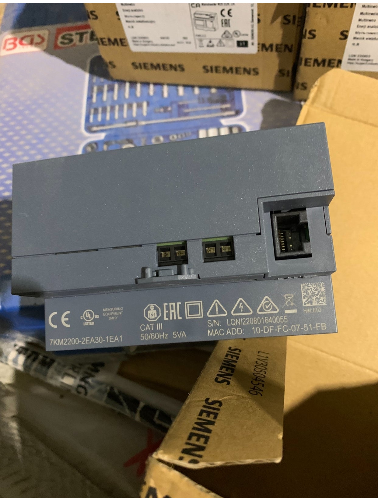 Siemens Sentron PAC 7KM2200-2EA30-1EA1