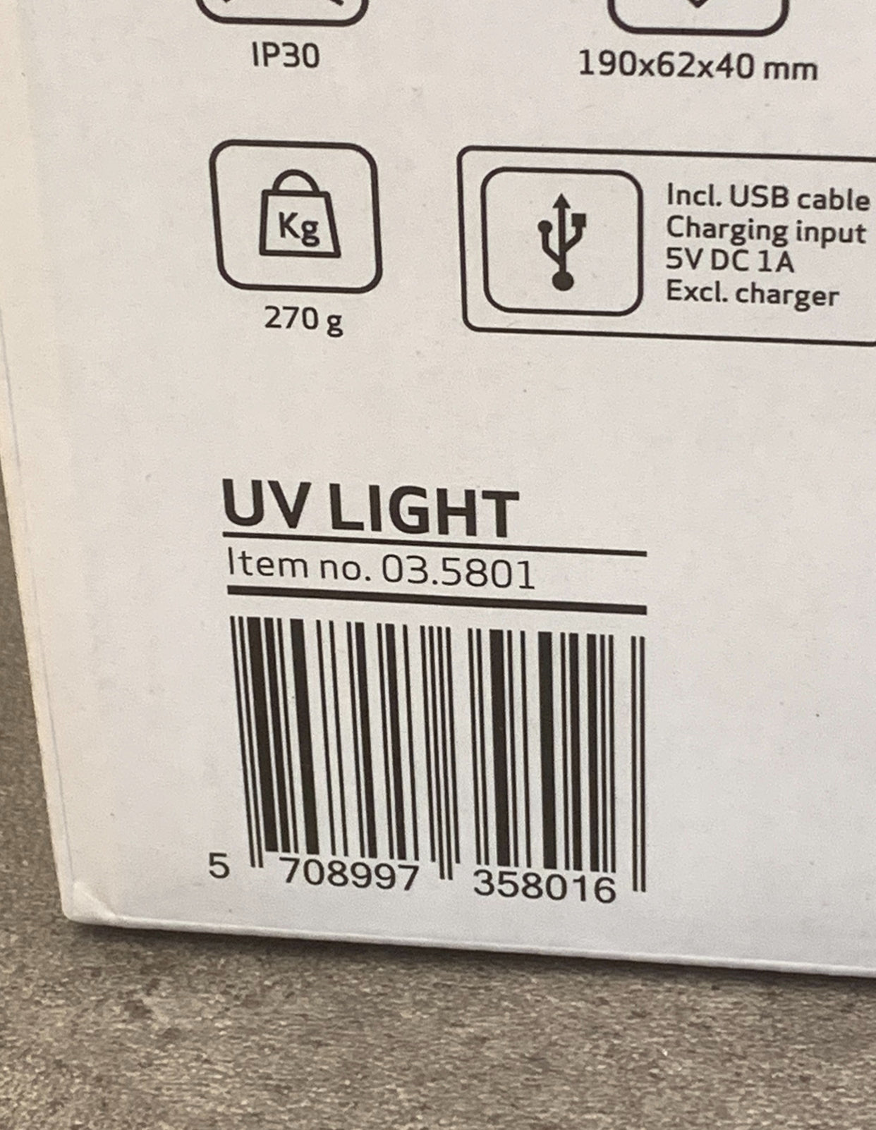 ScanGrip UVLight Kürleme Işığı 03.5801