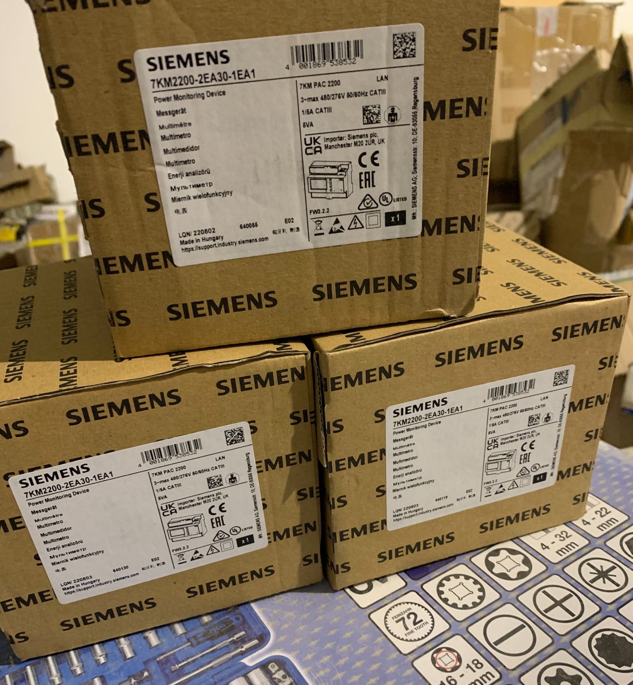 Siemens Sentron PAC 7KM2200-2EA30-1EA1