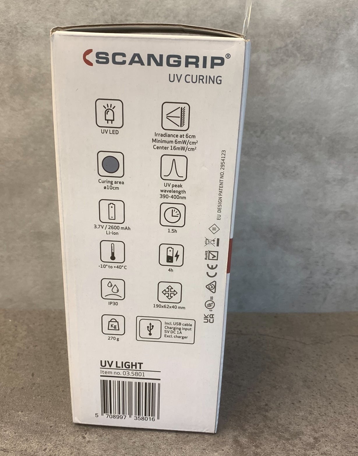 ScanGrip UVLight Kürleme Işığı 03.5801