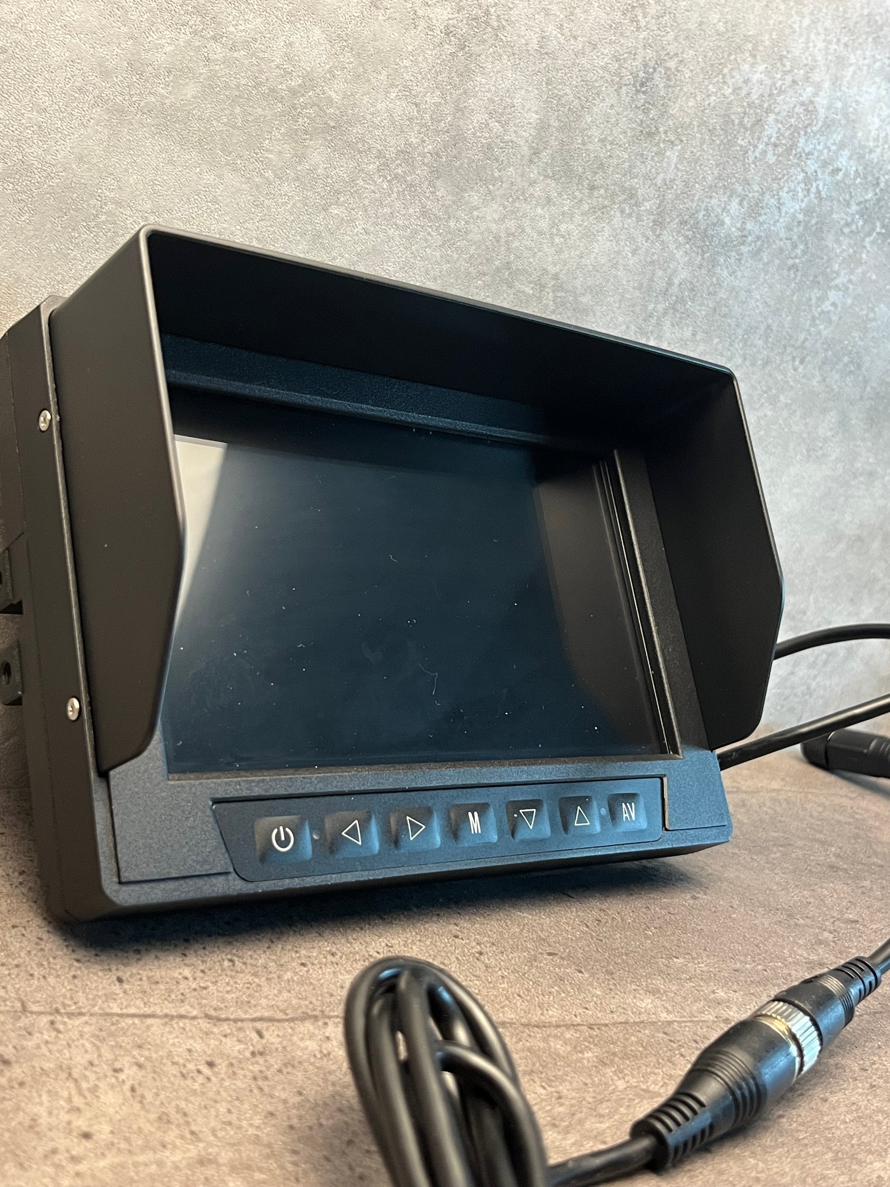 Kamyon-Kamyonet Geri Vites Kornası 12-24V + Geri Görüş Kamerası Monitörü Universal