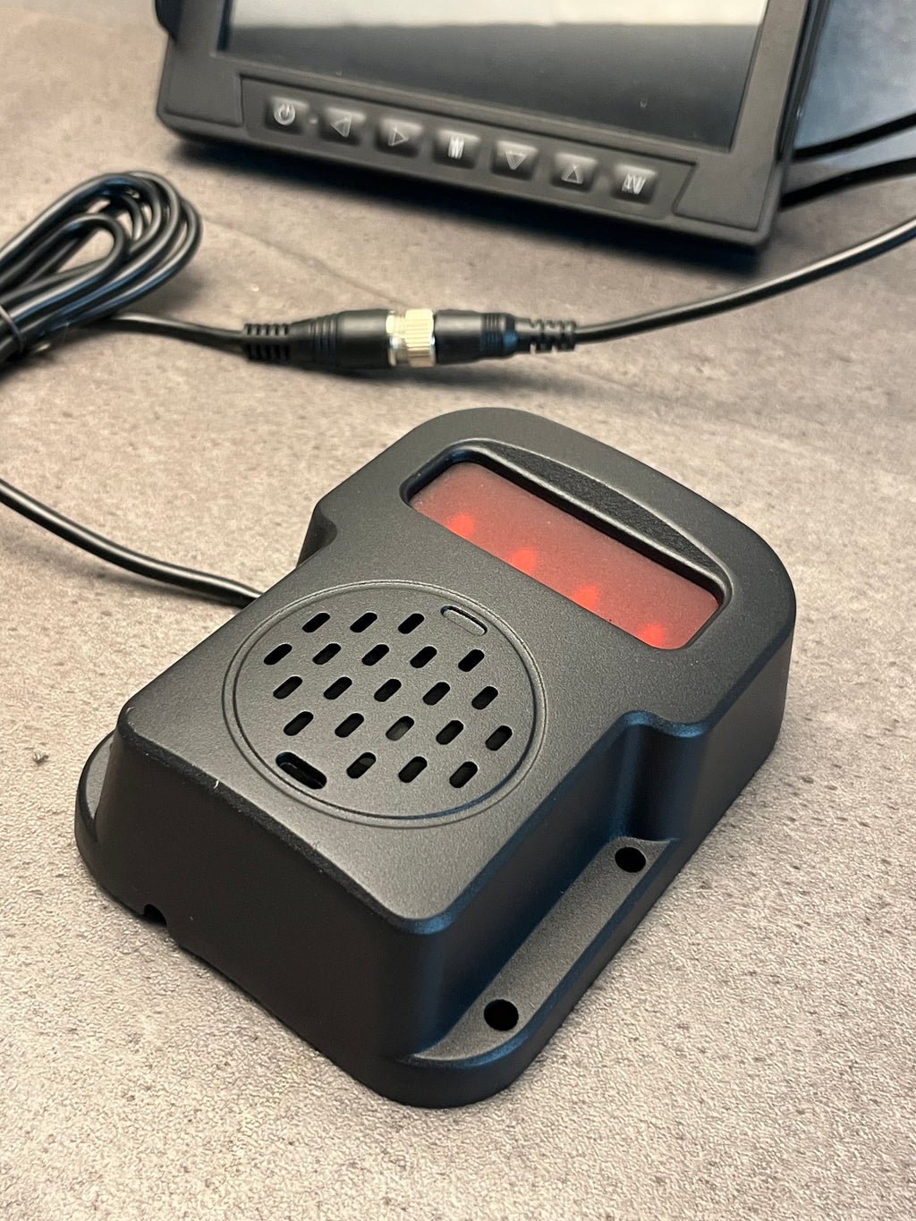 Kamyon-Kamyonet Geri Vites Kornası 12-24V + Geri Görüş Kamerası Monitörü Universal