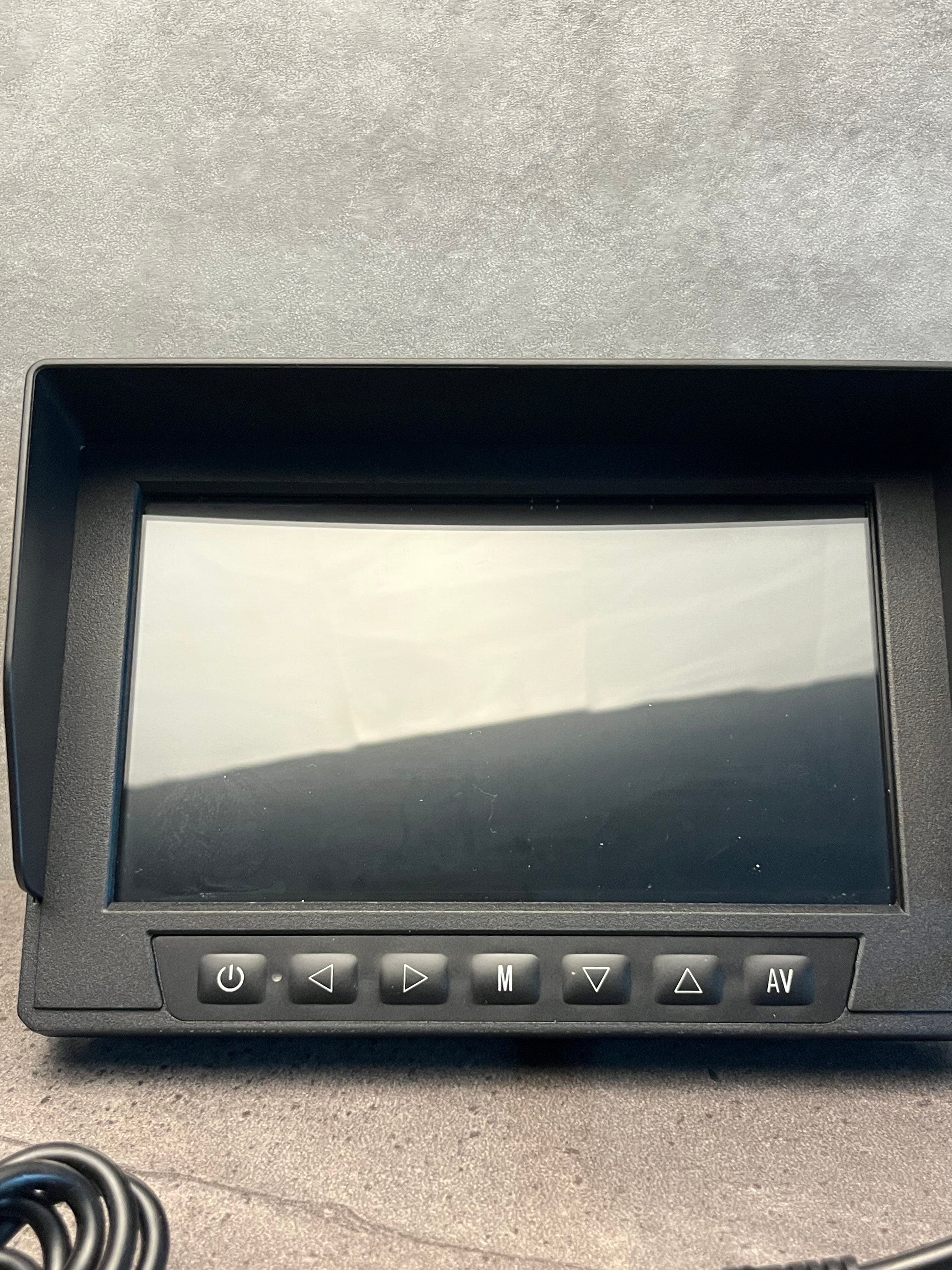 Kamyon-Kamyonet Geri Vites Kornası 12-24V + Geri Görüş Kamerası Monitörü Universal