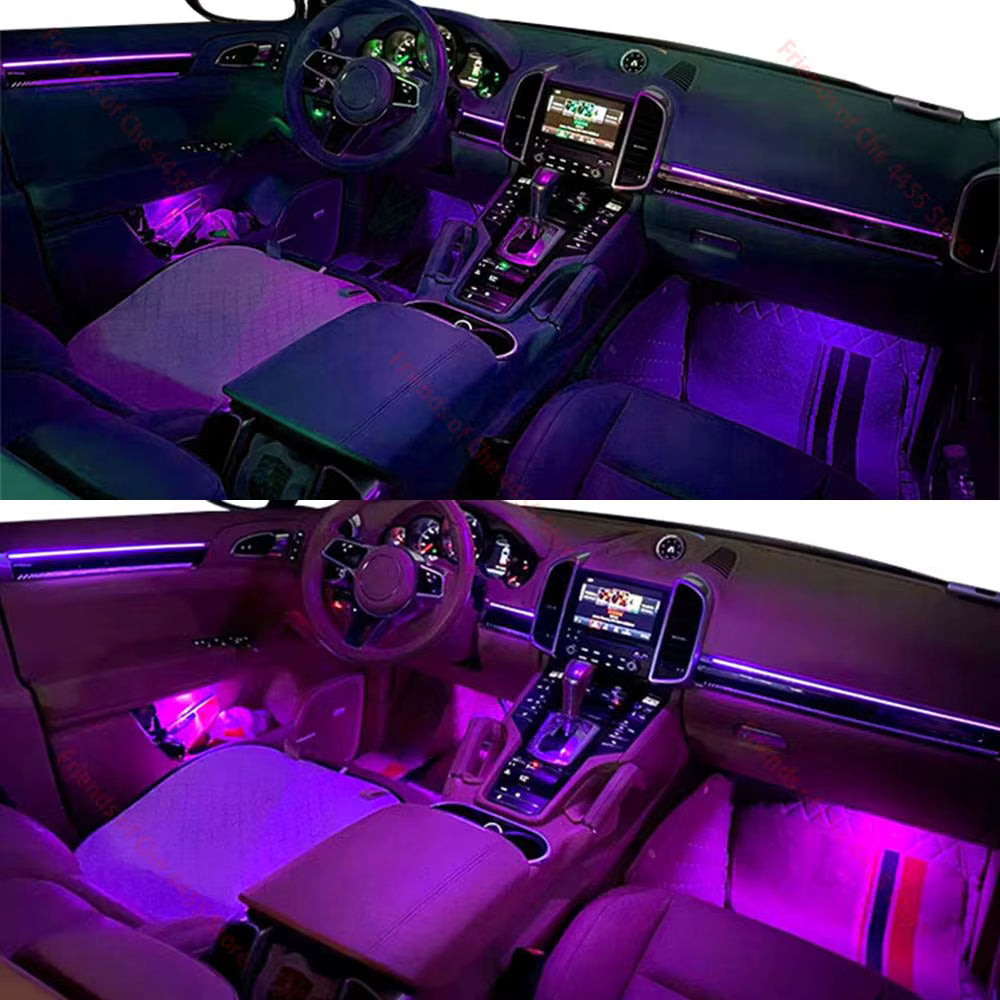 2010-2017 Porsche Cayenne 64 Renk LED Ambiyans Aydınlatma