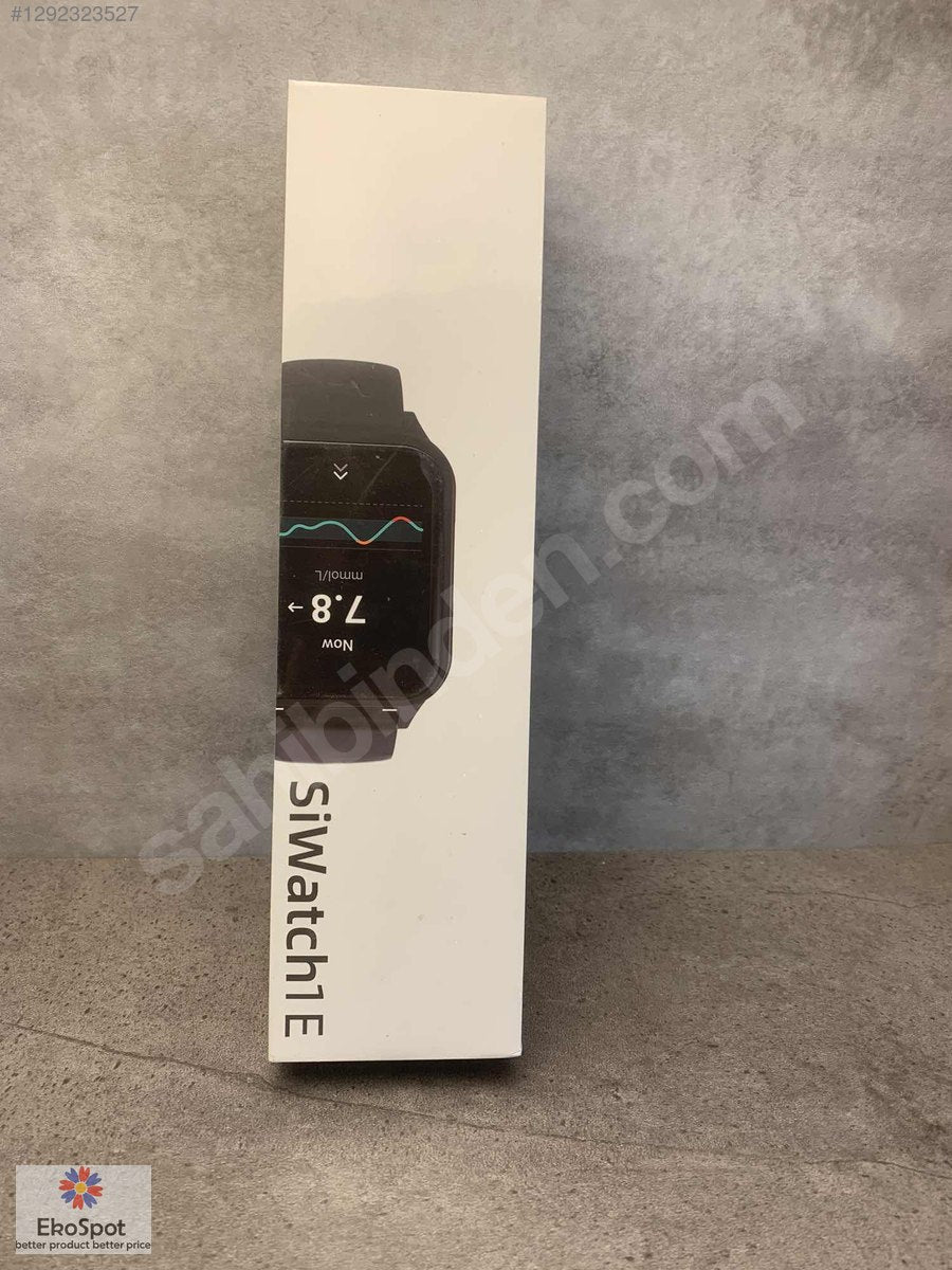 Sibionics SiWatch1E Akıllı Saat Siyah