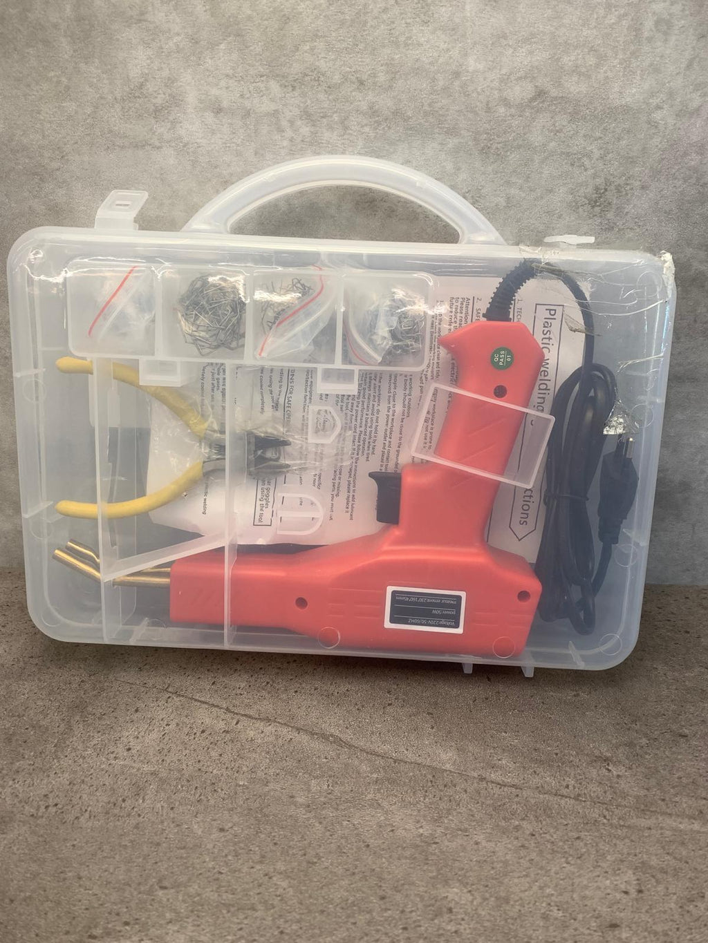 50w Plastik Kaynak Makinası Tampon Tamir - 600 Uç Hediye