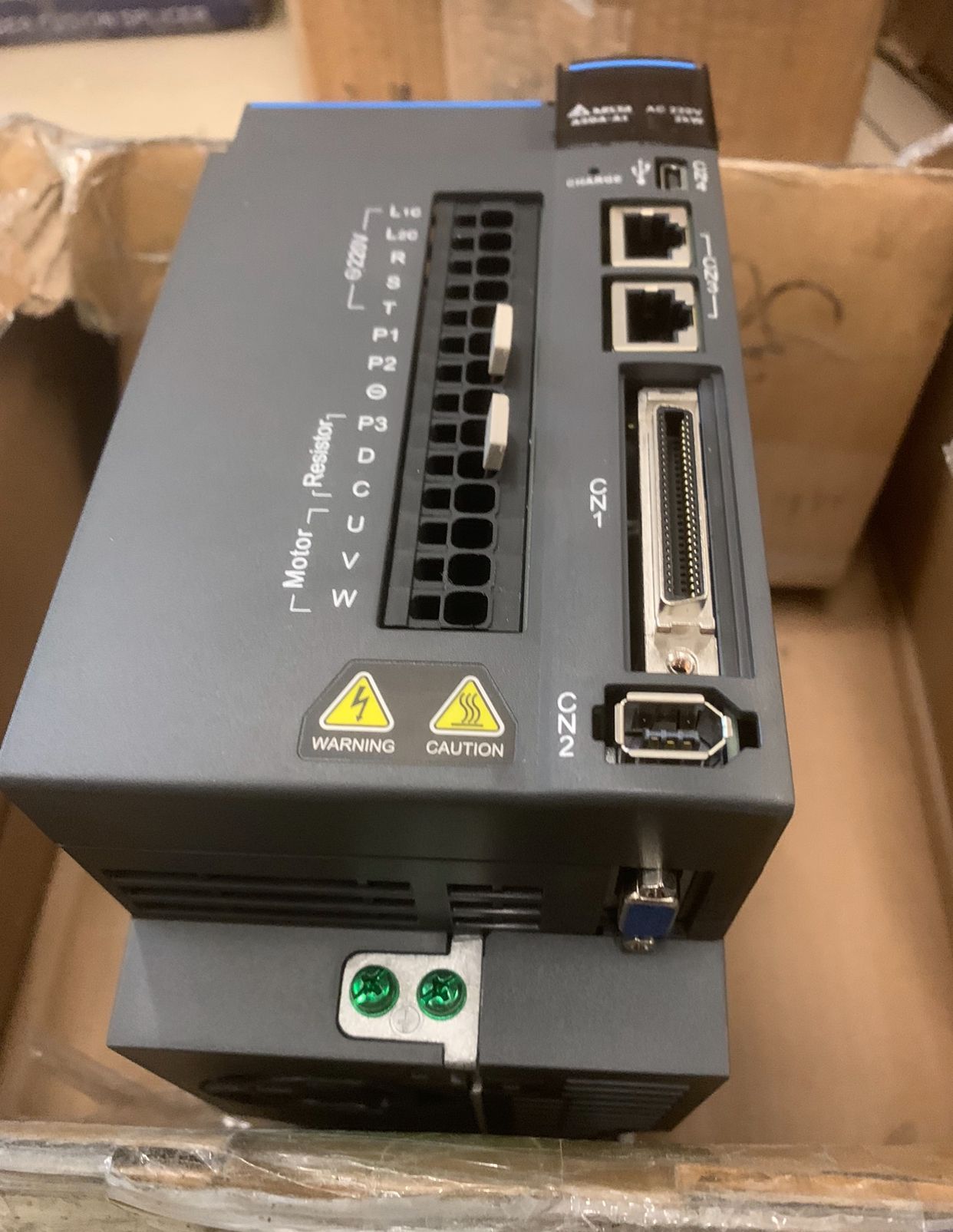 SERVO MOTOR SÜRÜCÜ DELTA ASD-A3-2023-M 110V 2kw 13.4A Sürücü