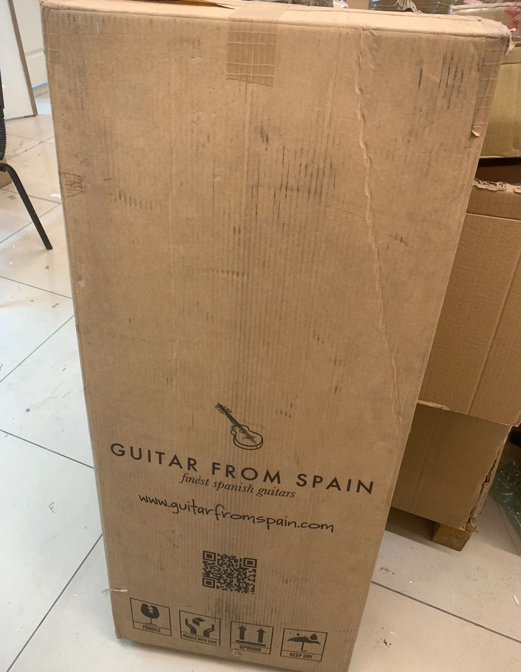 GuitarFromSpain Cibeles C200.008FG-N Fiberglas Lüx Gitar Kılıfı