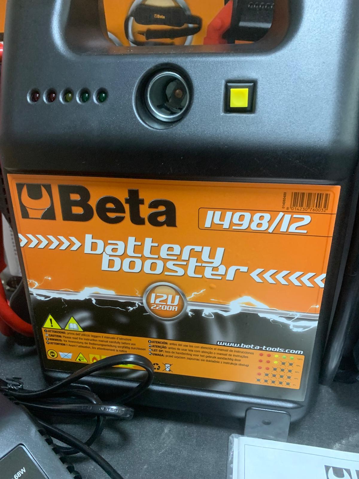 BETA 1498/12 Akü Takviye Cihazı 2200A 014980480