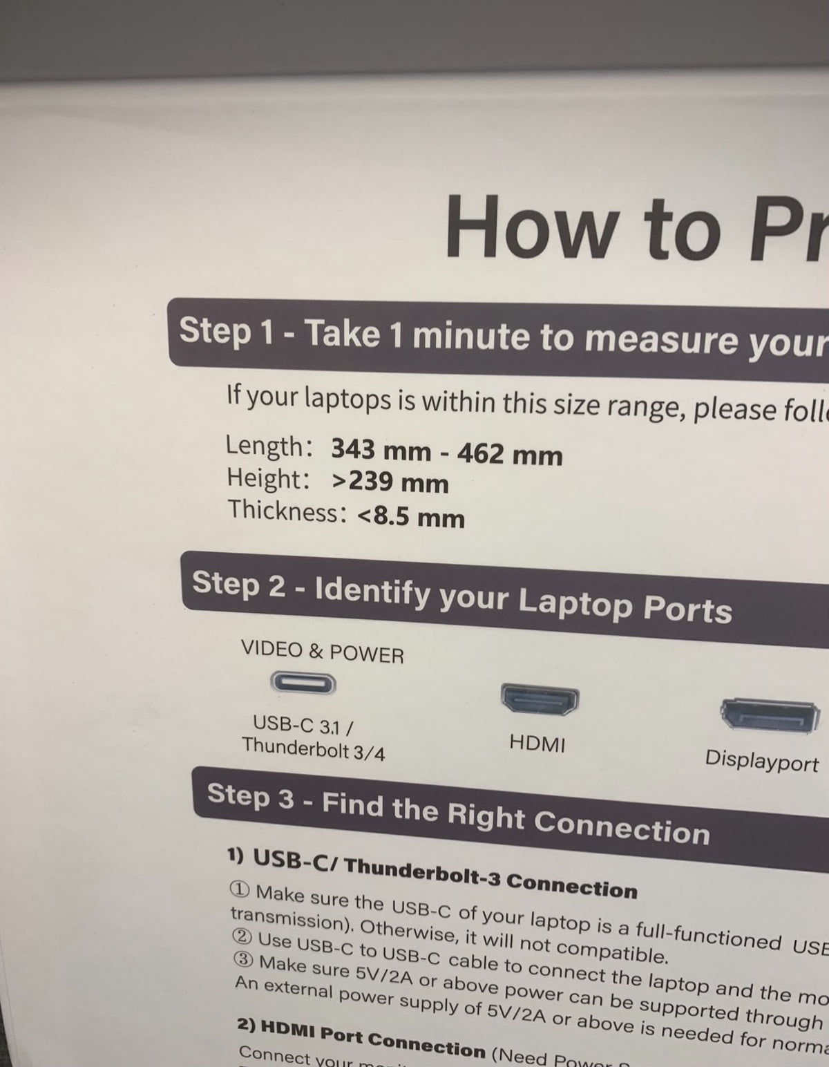 Portable Tri-Screen Monitör ve Taşıma Çantası 15,6'/17,32' için