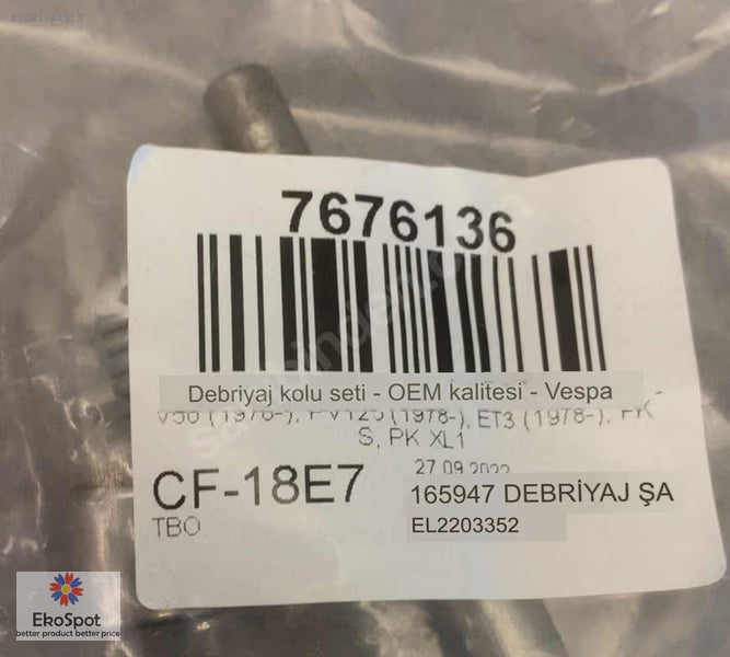 VESPA V50 Debriyaj Kolu Seti 7676136