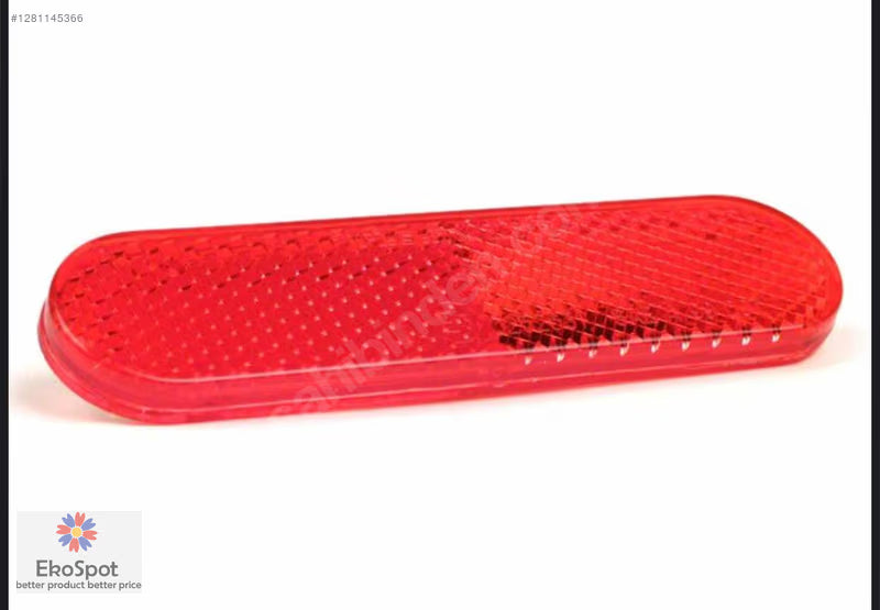 VESPA V50 96x24mm PIAGGIO Kırmızı Reflektör GP58233R