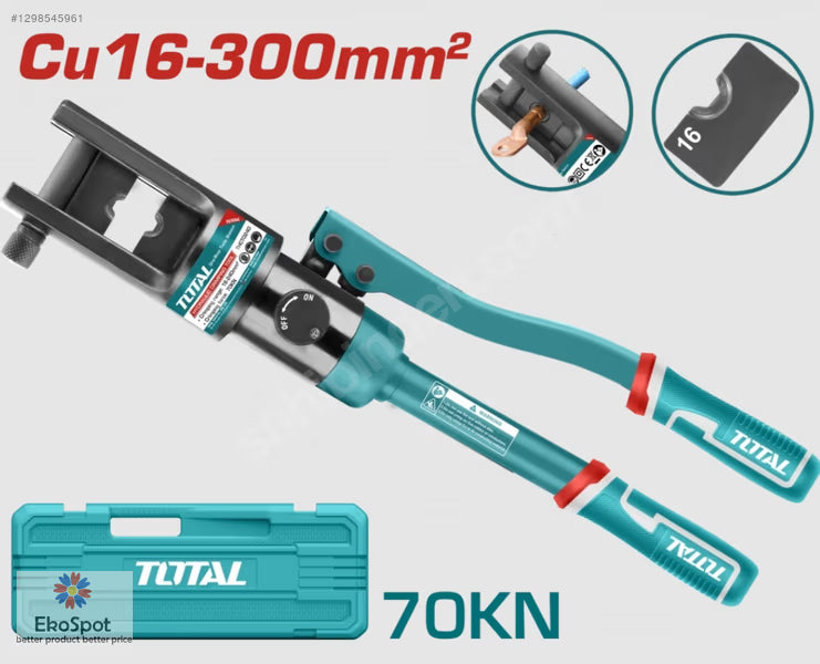 Total THCT0240 Hidrolik Pabuç Sıkma Pensesi