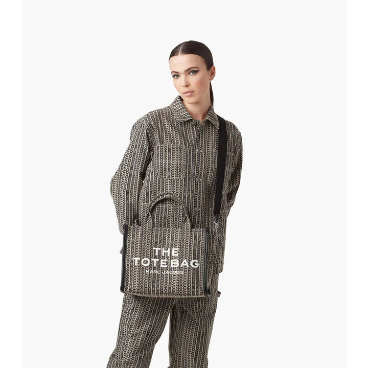 Marc Jacobs THE MONOGRAM JACQUARD MEDIUM TOTE BAG