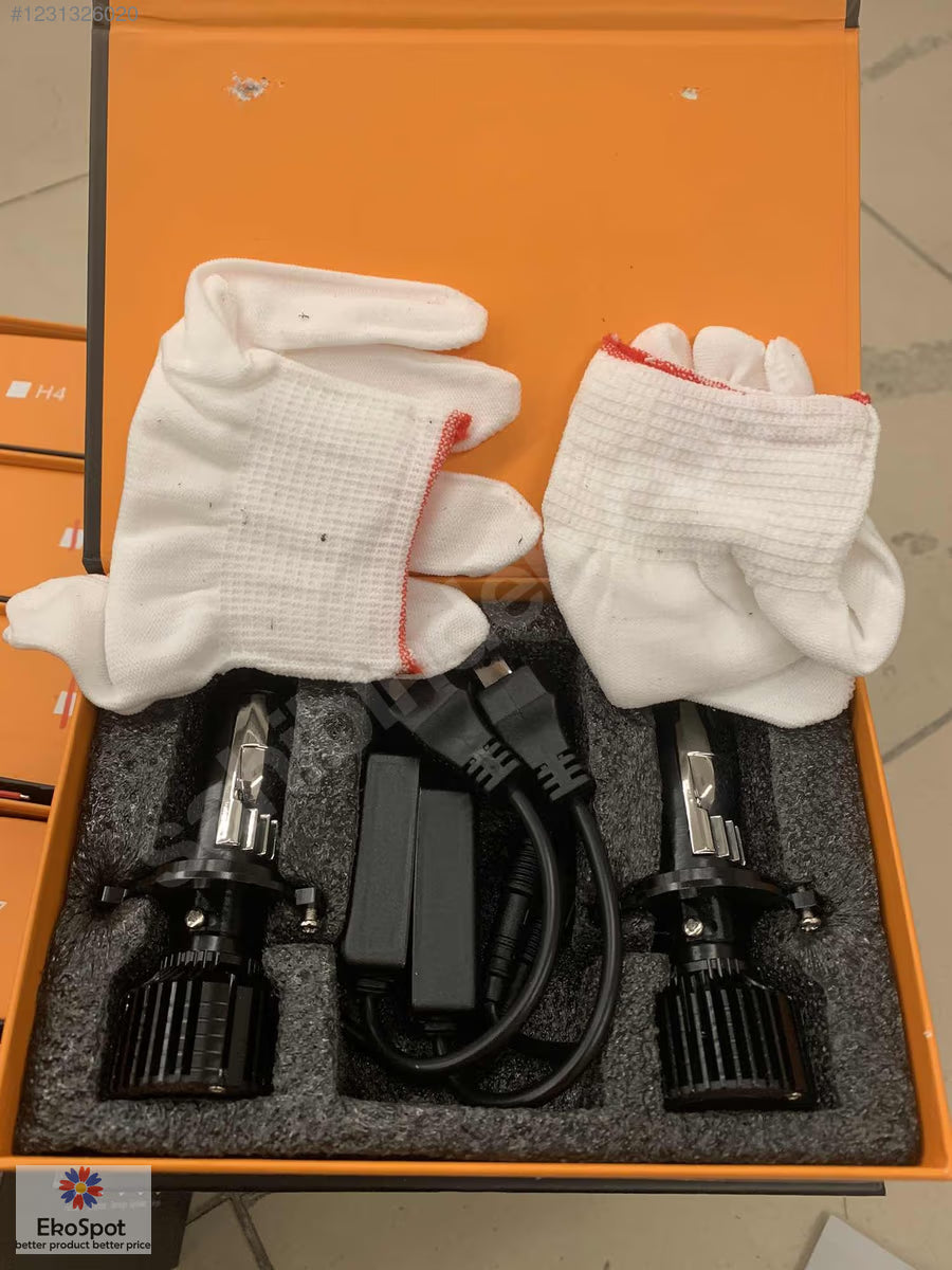 Canbus Y10 Led Lens Projektör Araç Ampülü H4 H7