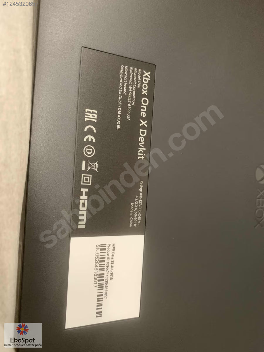 Xbox One X Devkit Model 1788
