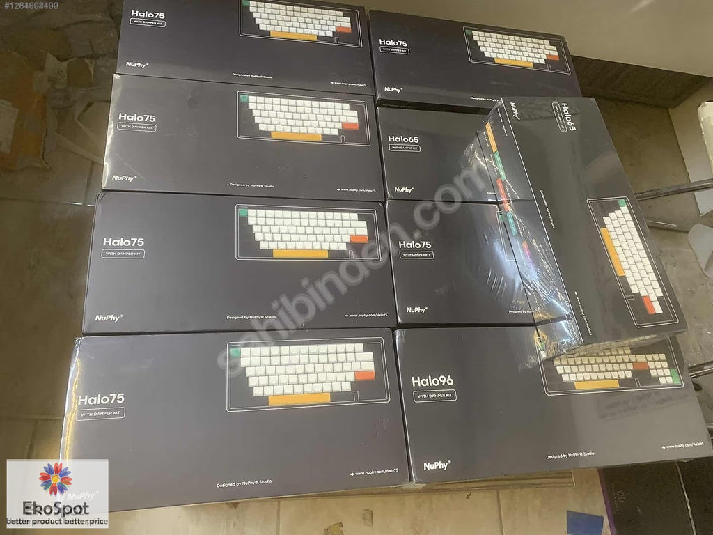 Nuphy Halo 75 Mekanik Klavye Matt Black