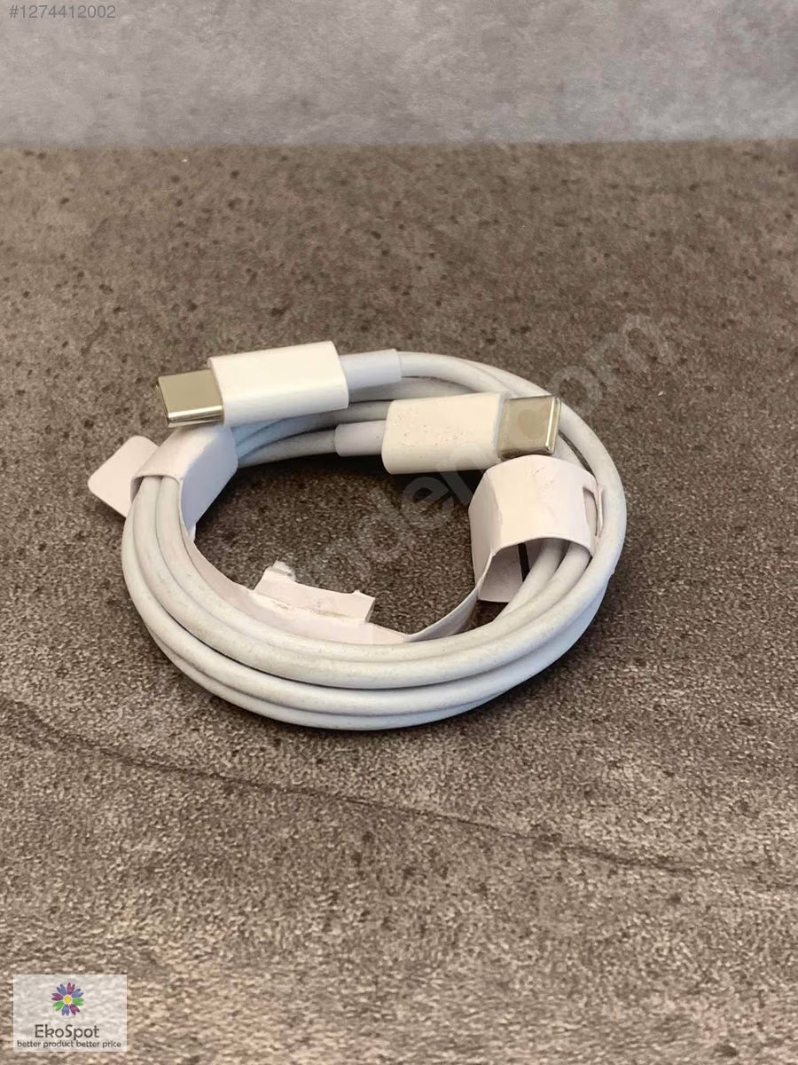 Type-C - Type-C 1mt Şarj Kablosu - 20 adet