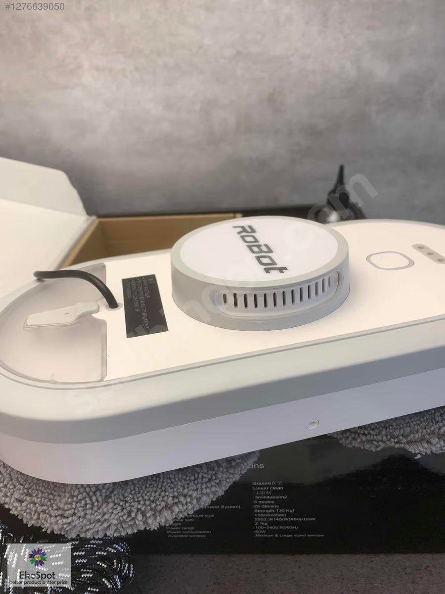 Vakumlu Akıllı Kumandalı Cam Silme Robotu 24v 80w