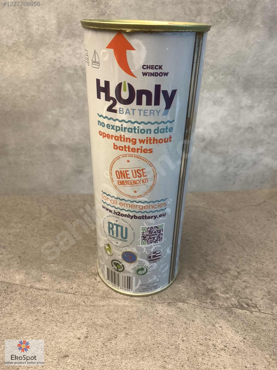 H2Only Battery FL-102/U Su ile Çalışan Acil Durum El Feneri 86lm