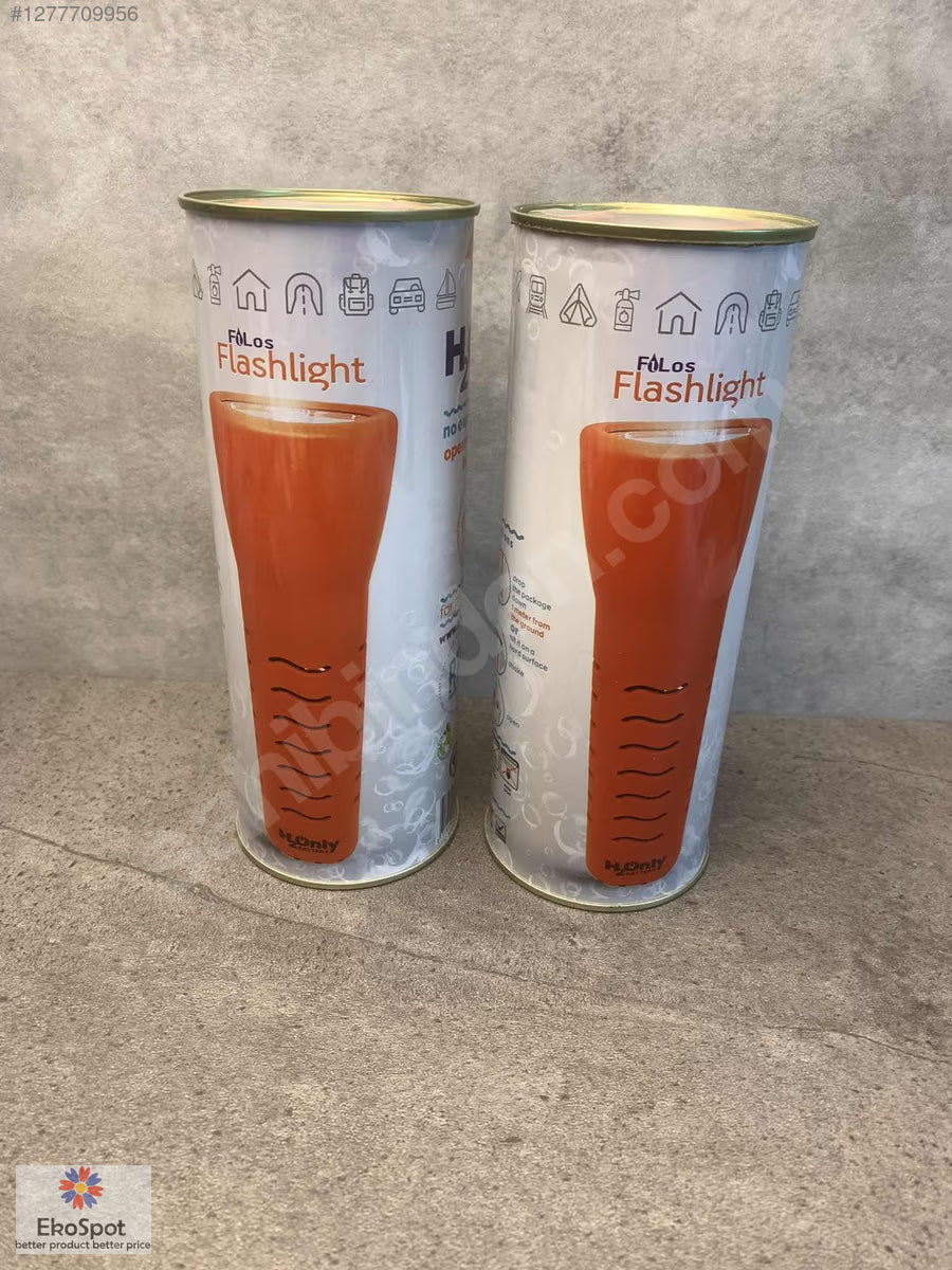 H2Only Battery FL-102/U Su ile Çalışan Acil Durum El Feneri 86lm