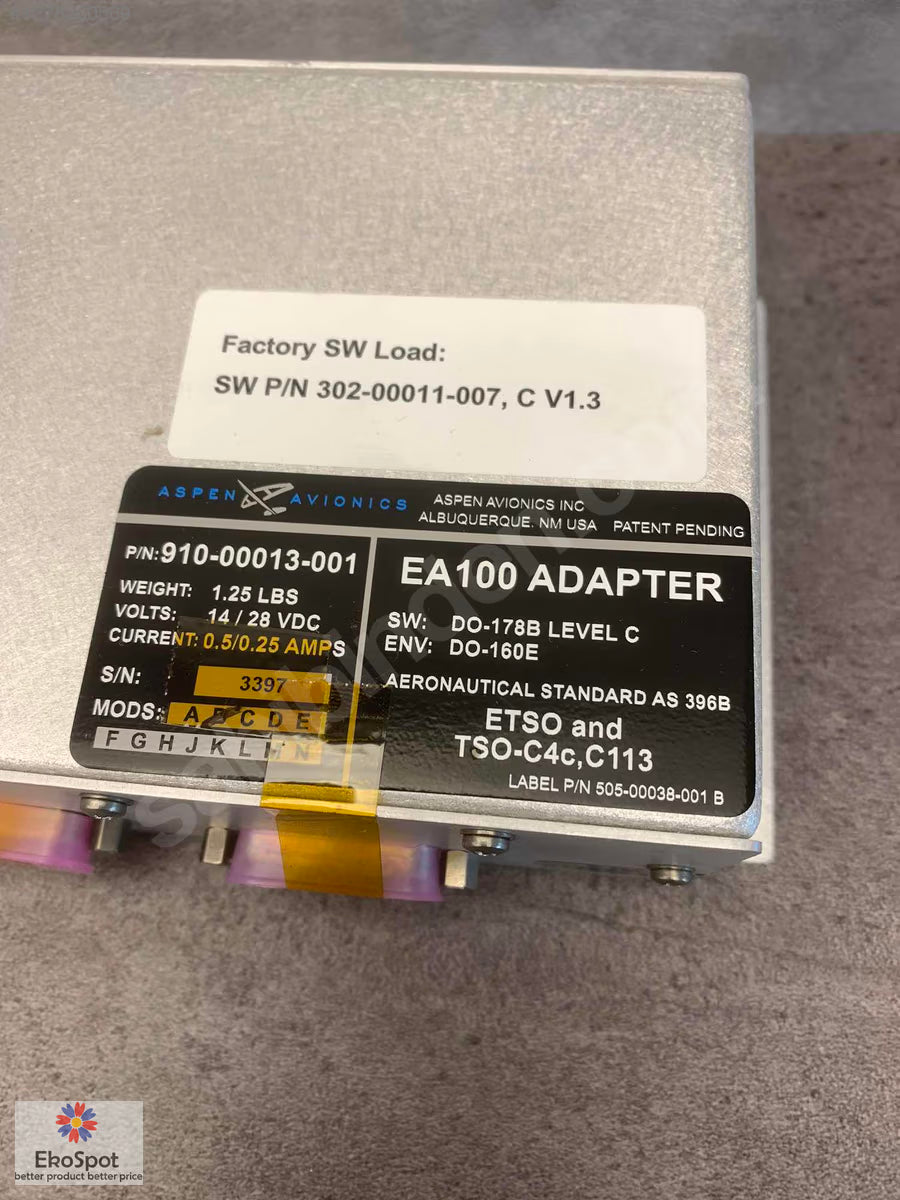 Aspen Avionics EA100 AutoPilot Adapter 910-00013-001