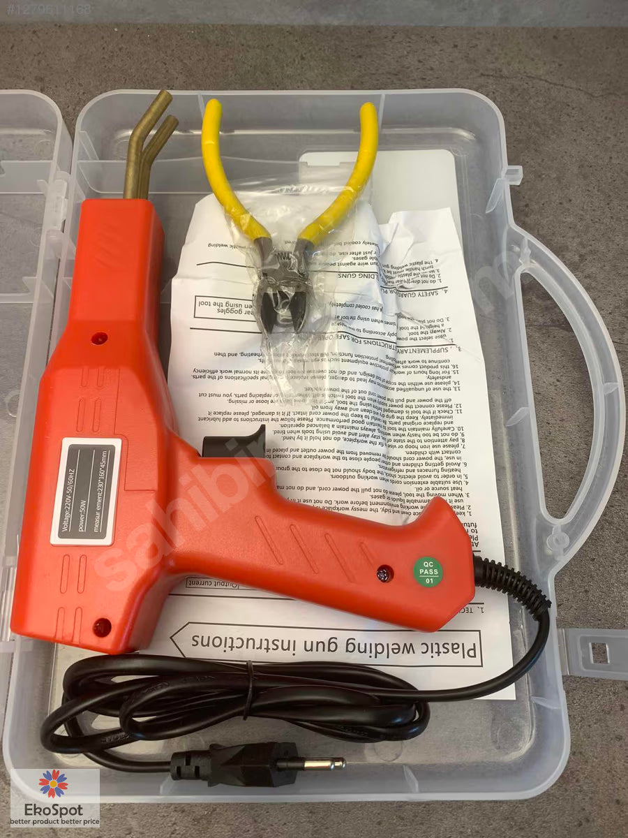 50w Plastik Kaynak Makinası Tampon Tamir - 600 Uç Hediye