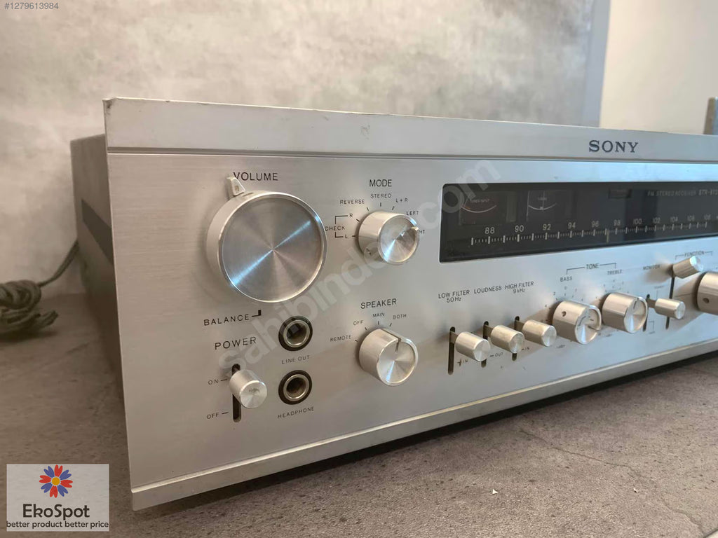SONY STR-6120 FM Stereo Receiver Vintage Radyo