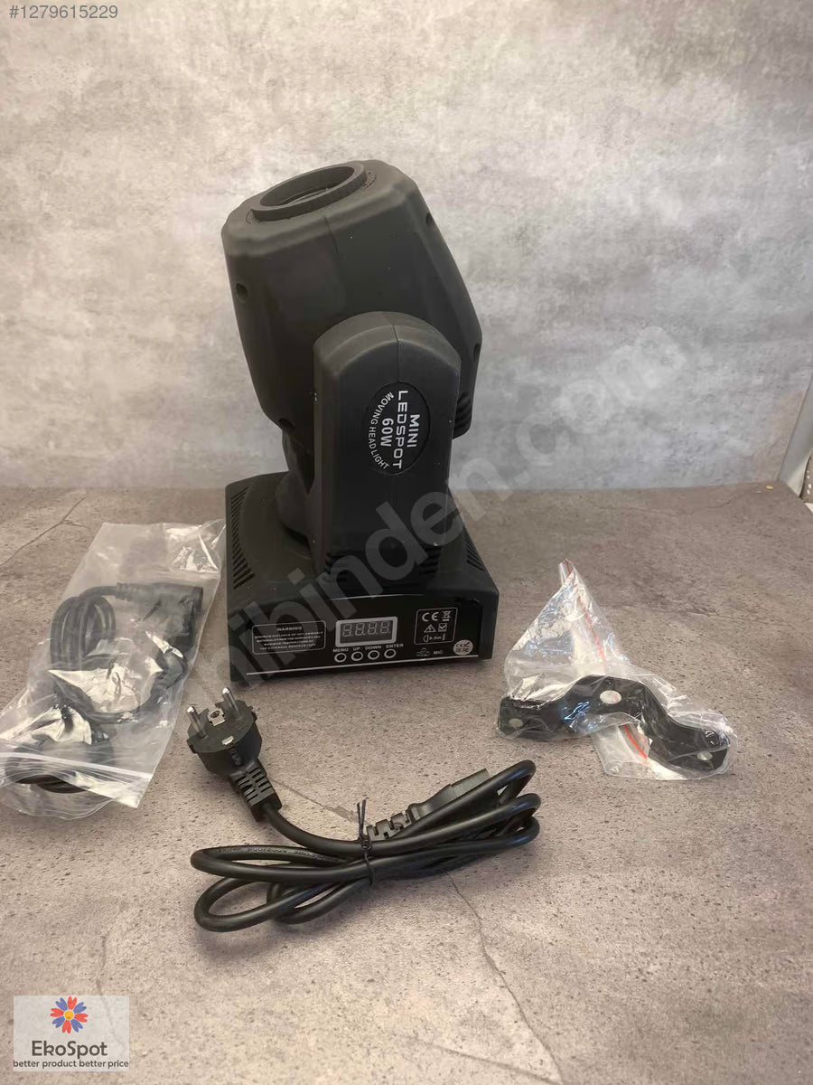 Beam 60w Mini Sahne Led Robot Işığı Moving Head Light