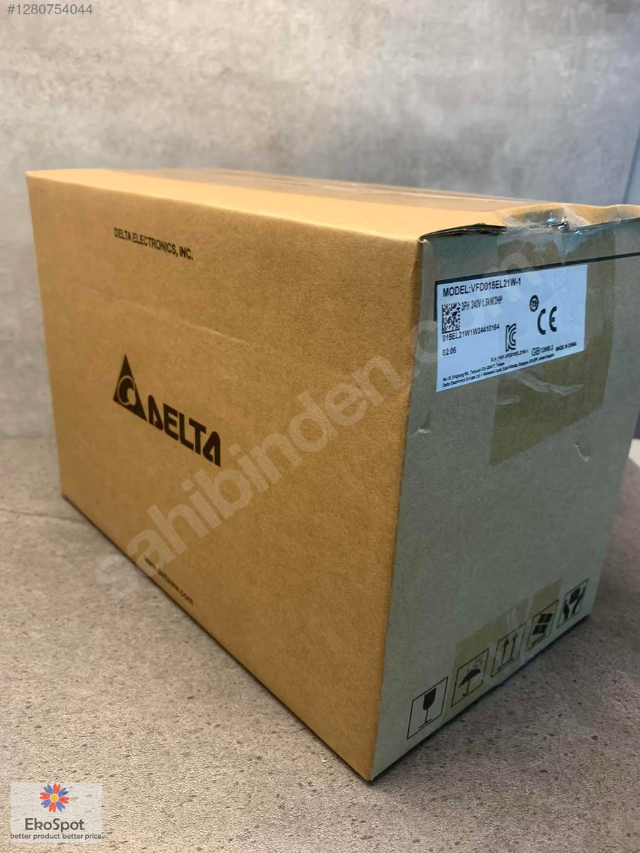 DELTA VFD015EL21W-1 1,5 KW Hız Kontrol Cihazı 240V in 3PH out