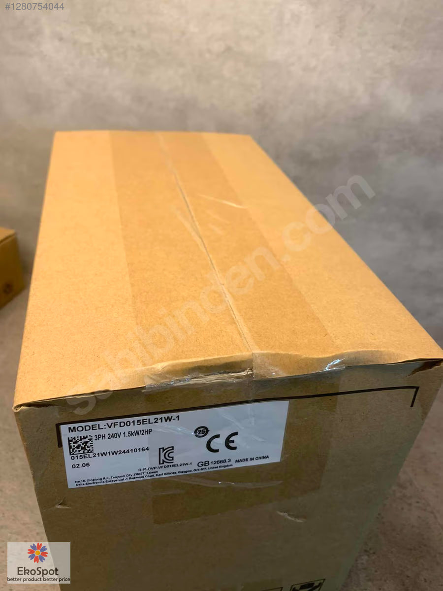 DELTA VFD015EL21W-1 1,5 KW Hız Kontrol Cihazı 240V in 3PH out