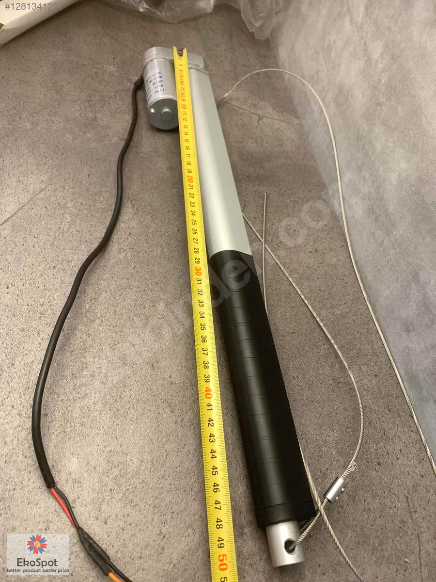 Lineer Aktüatör 24V 400mm Kol 80mm/s Hız 50N
