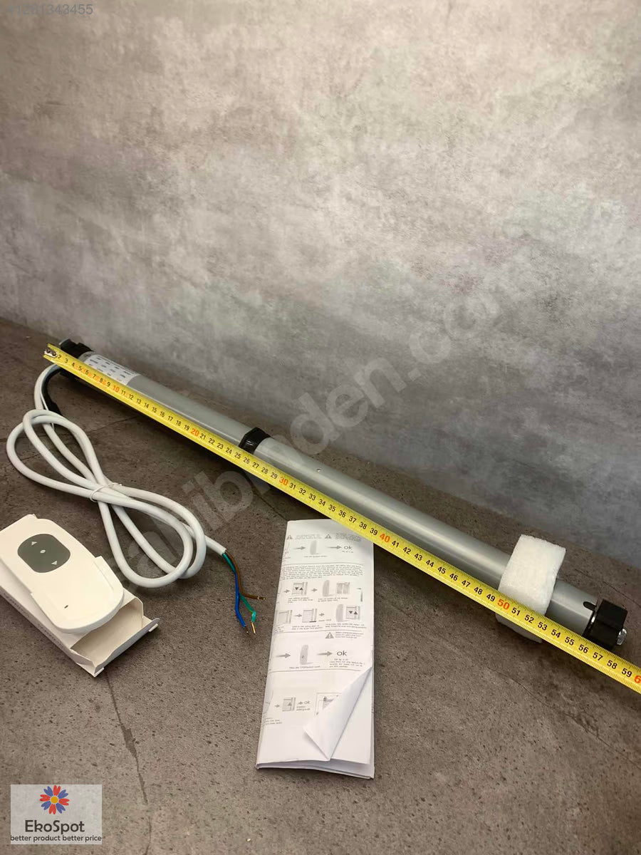 Tubular Perde Motoru Kumandalı 230V 6Nm 28r/min 122w 1,4kg