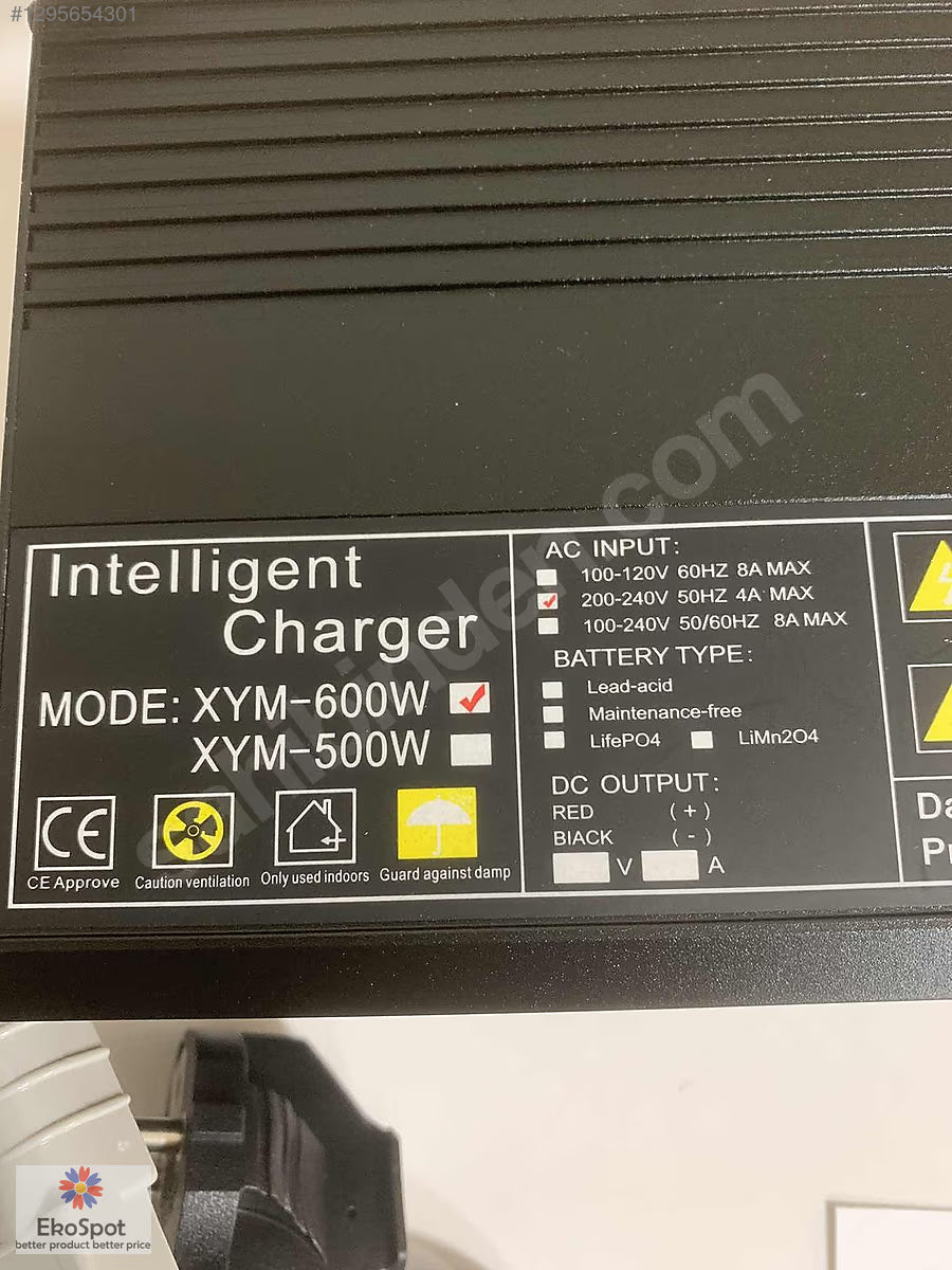 XYM600W 24V 20A Lifepo4 Pil Şarj Cihazı Golf Marine