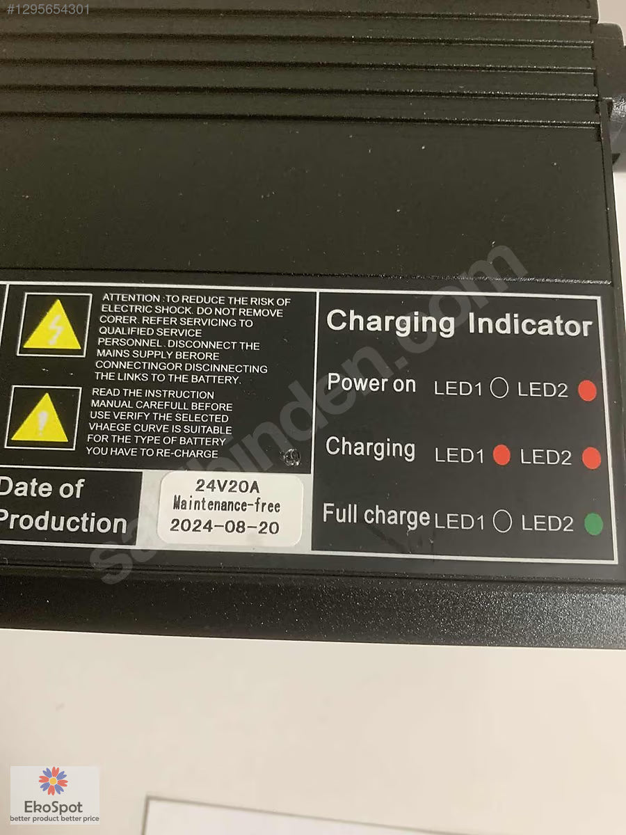 XYM600W 24V 20A Lifepo4 Pil Şarj Cihazı Golf Marine