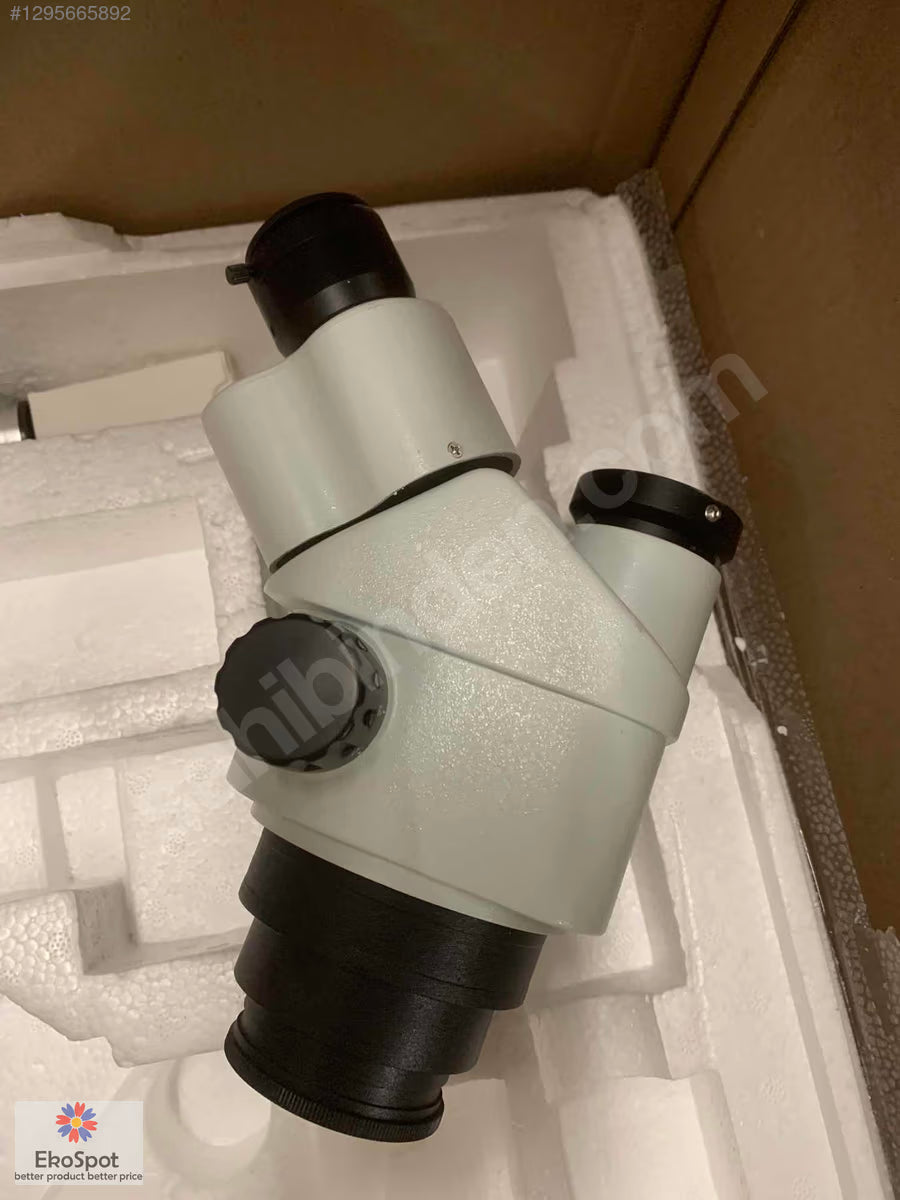 Trinoküler Stereo Mikroskop Başlığı + 10x/20 Oküler Set