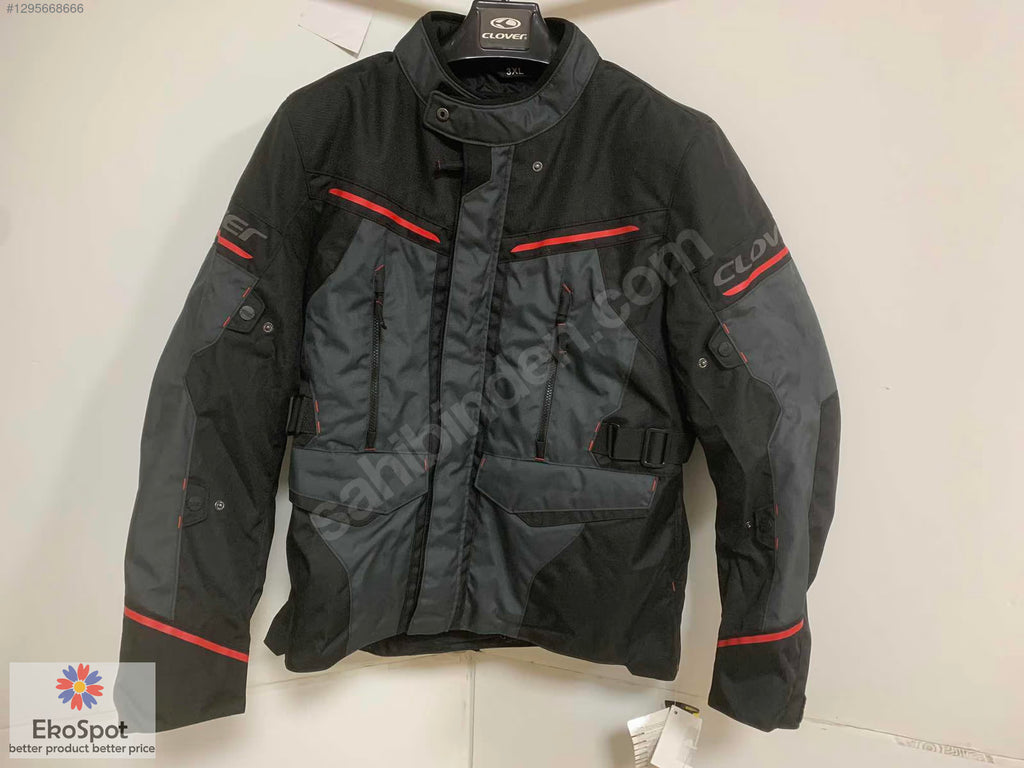 Clover Storm-4 WP 3XL Motosiklet Montu + Sırt Koruma
