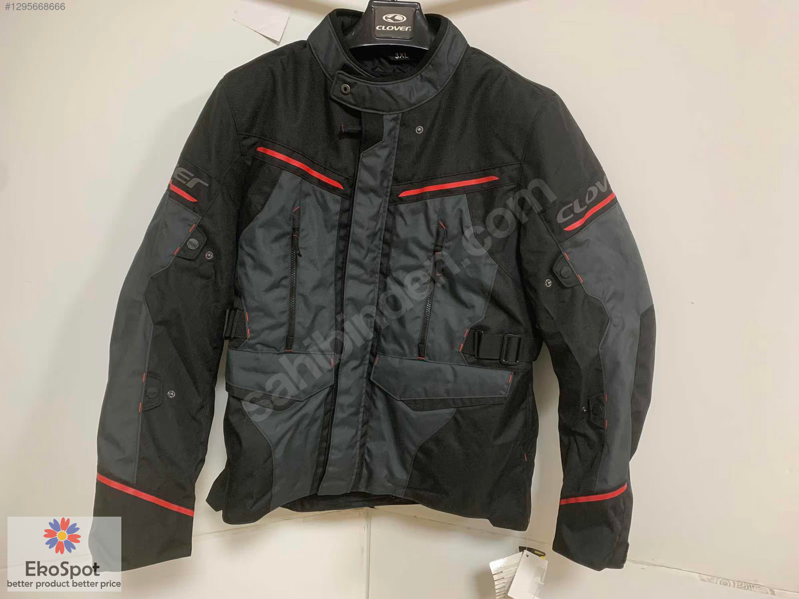 Clover Storm-4 WP 3XL Motosiklet Montu + Sırt Koruma